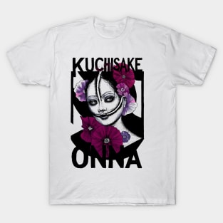 Japanese Horror Kuchisake Onna Streetwear T-Shirt